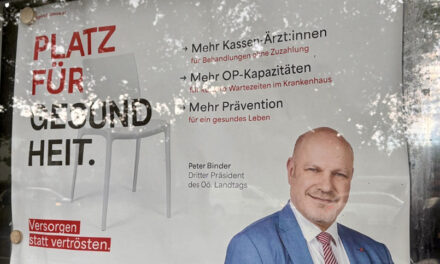 MFG kritisiert Binder-Plakate: „Vom Reden allein wird niemand gesund“