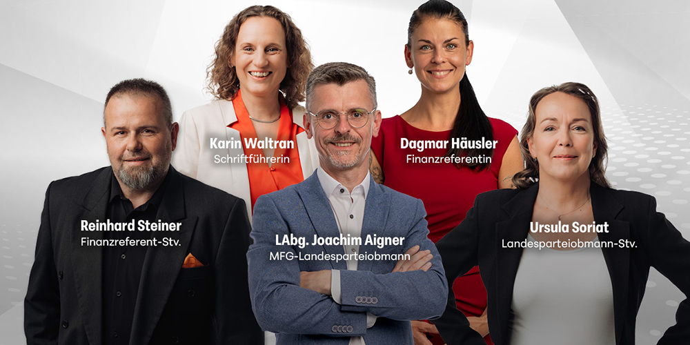 MFG Oberösterreich stellt sich neu auf: „Wir sind gekommen, um zu bleiben!“
