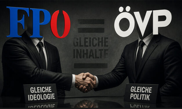 Schwarz-Blau oder Blau-Schwarz? Eines ist fix: Das System gewinnt immer.