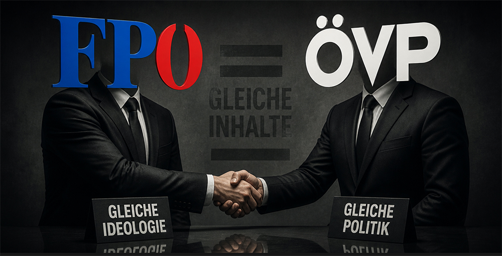 Schwarz-Blau oder Blau-Schwarz? Eines ist fix: Das System gewinnt immer.