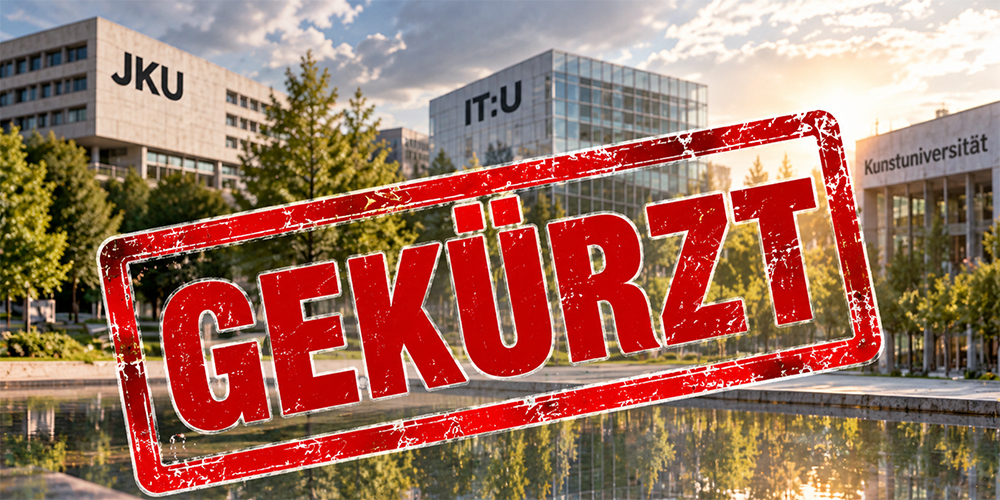 16 statt 18 Milliarden – wie soll sich da die neue IT:U in Linz ausgehen?